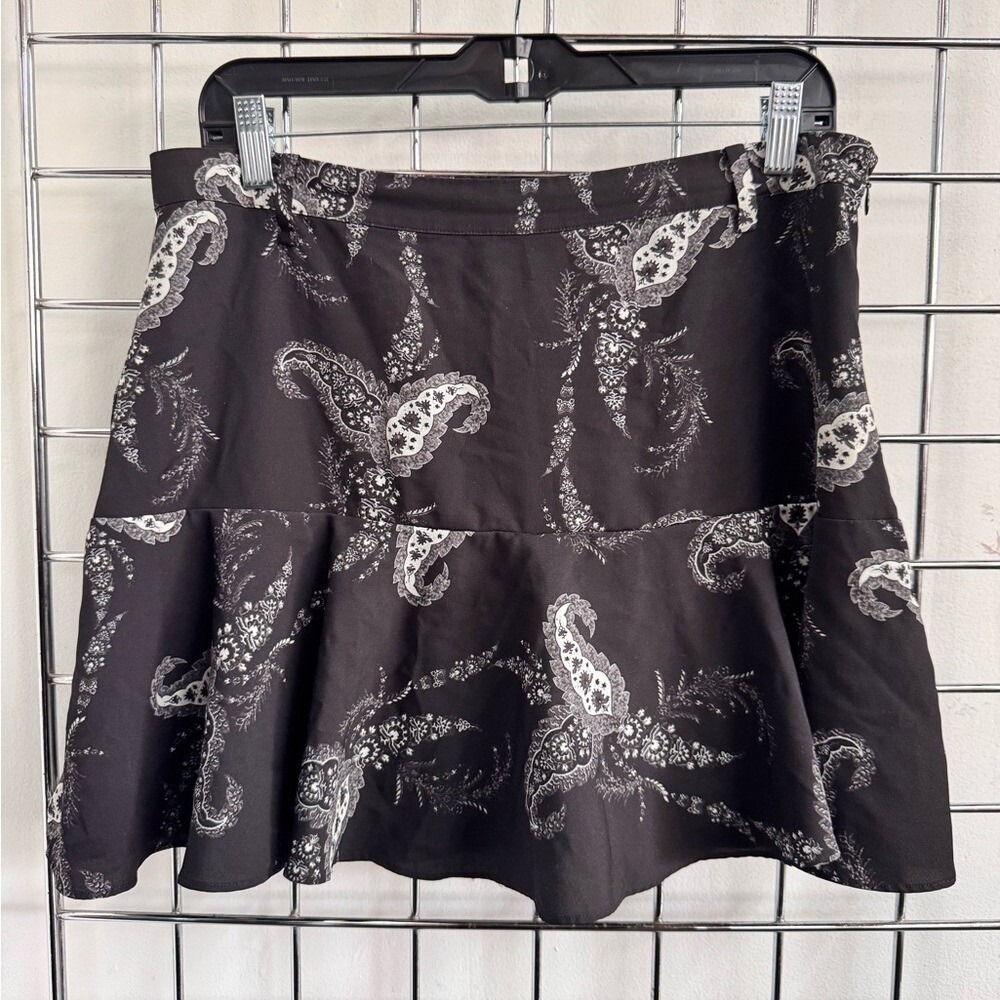 ALL SAINTS Frida Kashmir Mini Skirt womens‎ size 10
